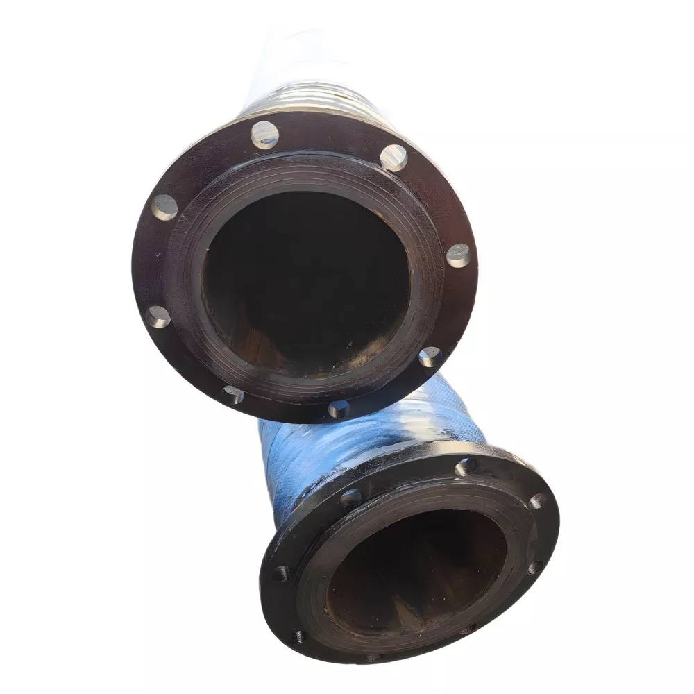 Mangueira de borracha flangeada flexível de grande diâmetro Mangueira de borracha flangeada flexível de grande diâmetro